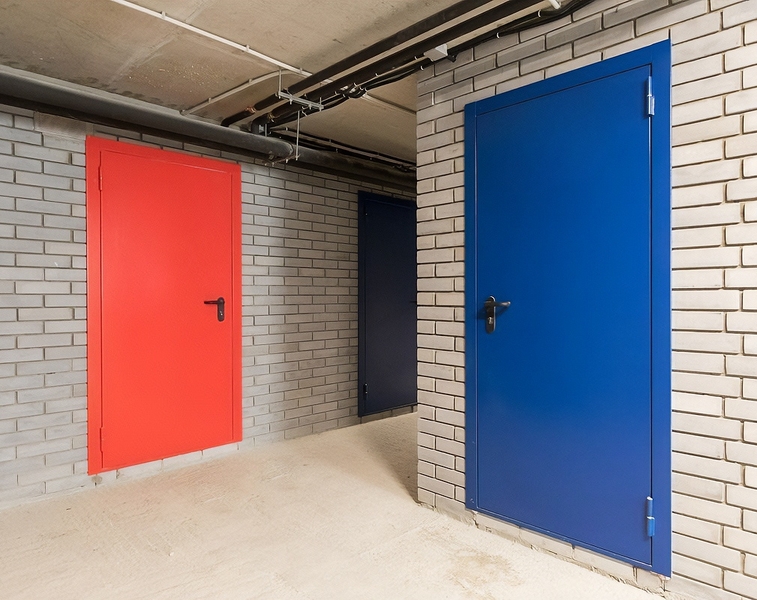 Дверь на складе