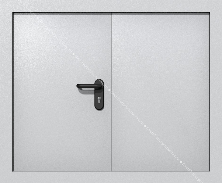 Двустворчатый люк ei-60 (цвет светло-серый RAL 7047)