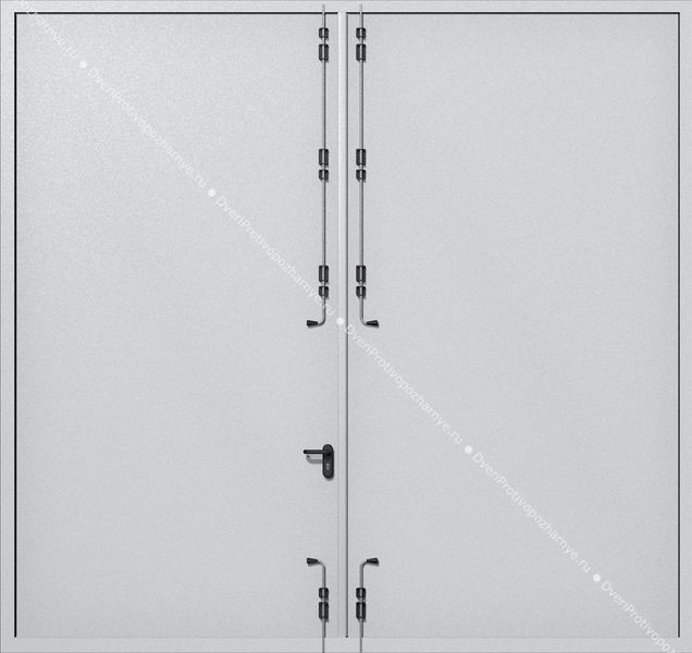 Распашные крупногабаритные ворота ei-60 (цвет светло-серый RAL 7047) Распашные крупногабаритные ворота ei-60 (цвет светло-серый RAL 7047)